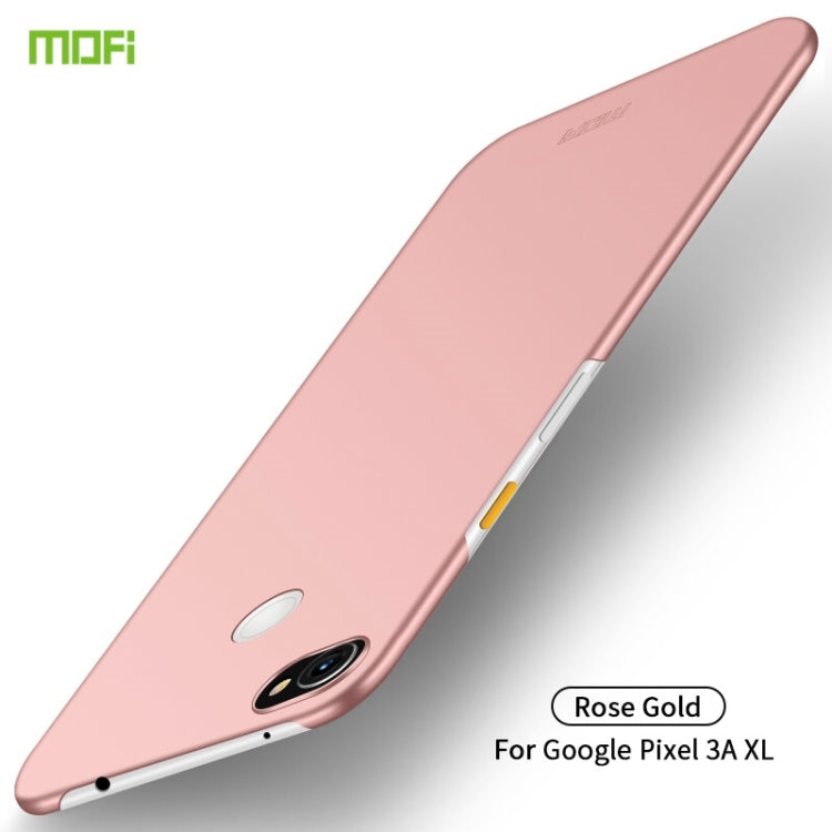 MOFI Frosted PC Ultra-thin Hard Case for Google Pixel 3A XL(Rose Gold) - Google Cases by MOFI | Online Shopping South Africa | PMC Jewellery | Buy Now Pay Later Mobicred