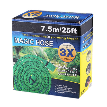 15-45m Telescopic Pipe Expandable Magic Flexible Garden Watering Hose with Spray Gun Set (Blue) - Watering & Irrigation by PMC Jewellery | Online Shopping South Africa | PMC Jewellery | Buy Now Pay Later Mobicred