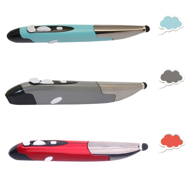 2.4GHz Innovative Pen-style Handheld Wireless Smart Mouse for PC Laptop(Grey) - Wireless Mice by PMC Jewellery | Online Shopping South Africa | PMC Jewellery | Buy Now Pay Later Mobicred
