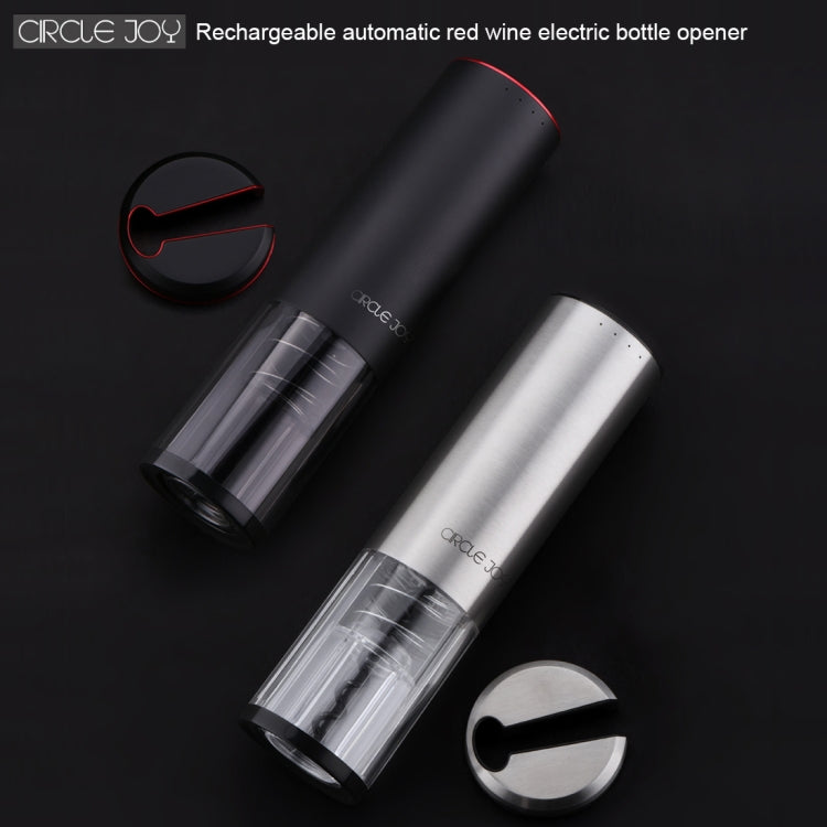 Original Xiaomi Youpin CIRCLE JOY Automatic Rechargeable Electric Wine Bottle Opener(Black) - Openers by Xiaomi | Online Shopping South Africa | PMC Jewellery | Buy Now Pay Later Mobicred