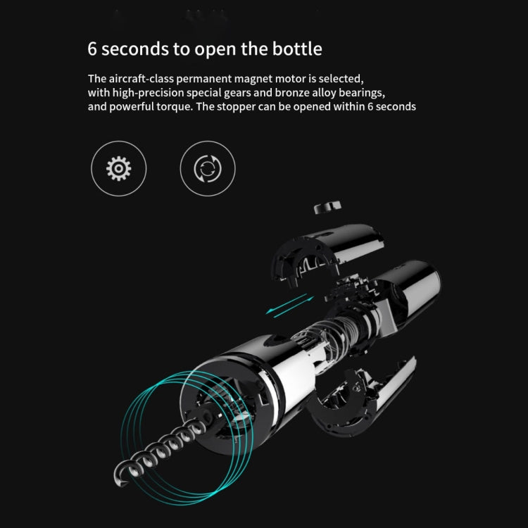 Original Xiaomi Youpin Huohou Automatic Wine Bottle Kit Electric Corkscrew With Foil Cutter - Openers by Xiaomi | Online Shopping South Africa | PMC Jewellery | Buy Now Pay Later Mobicred