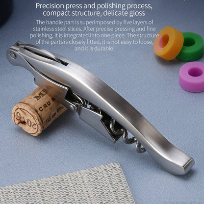 Original Xiaomi Youpin Circle Joy Stainless Steel Wine Corkscrew Bottle Opener - Openers by Xiaomi | Online Shopping South Africa | PMC Jewellery | Buy Now Pay Later Mobicred