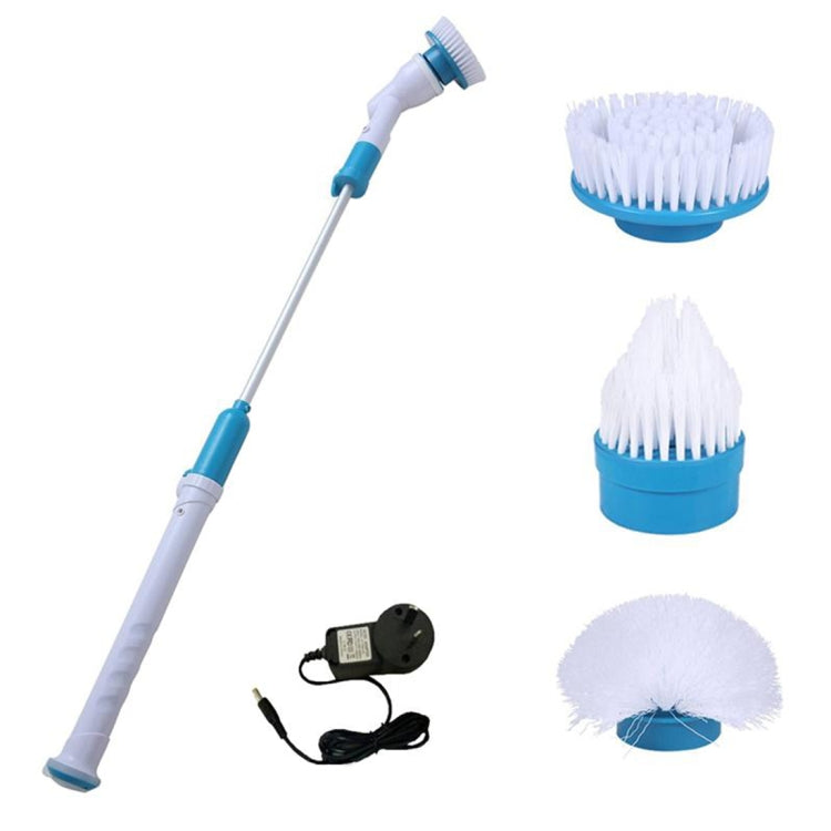 Multi-function Tub and Tile Scrubber Cordless Power Spin Scrubber Power Cleaning Brush Set for Bathroom Floor Wall, UK Plug - Cleaning Tools by PMC Jewellery | Online Shopping South Africa | PMC Jewellery | Buy Now Pay Later Mobicred