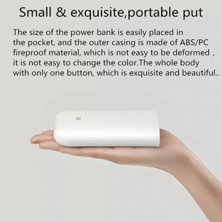 Original Xiaomi Portable Pocket Photo Printer(White) - 3D Printer by Xiaomi | Online Shopping South Africa | PMC Jewellery | Buy Now Pay Later Mobicred