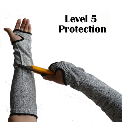 HPPE Anti-cut and Anti-puncture Arm Cuff, Length: 35cm - Sports Safety by PMC Jewellery | Online Shopping South Africa | PMC Jewellery