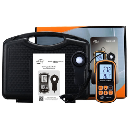 BENETECH GM1030C Portable Split Digital Illuminometer LUX Meter - Light & Sound Meter by BENETECH | Online Shopping South Africa | PMC Jewellery | Buy Now Pay Later Mobicred