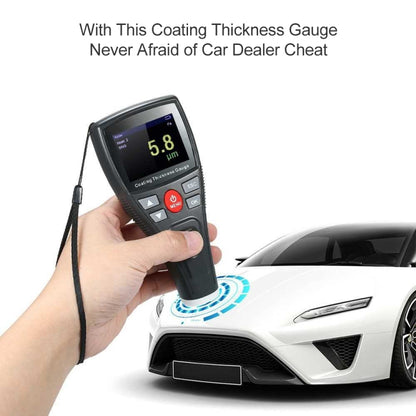 BENETECH GT2100 Digital Anemometer Coating Thickness Gauge Color Screen Car Paint Thickness Tester Meter - Coating Thickness Gauge by BENETECH | Online Shopping South Africa | PMC Jewellery | Buy Now Pay Later Mobicred