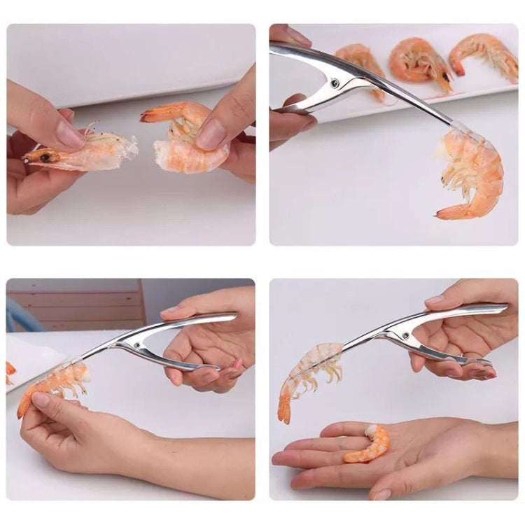 304 Stainless Steel Shrimp Shelling Tool Seafood Shell Remover Kitchen Gadgets - Gadgets by PMC Jewellery | Online Shopping South Africa | PMC Jewellery | Buy Now Pay Later Mobicred