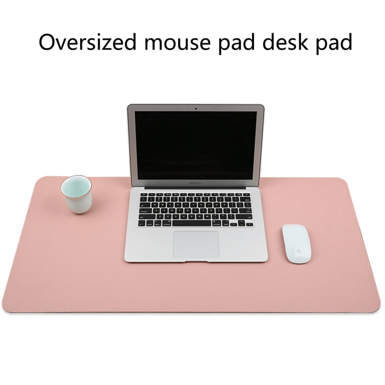 Multifunction Business PU Leather Mouse Pad Keyboard Pad Table Mat Computer Desk Mat, Size: 60 x 30cm(Sapphire Blue) - Desk Pads by PMC TechLife | Online Shopping South Africa | PMC TechLife