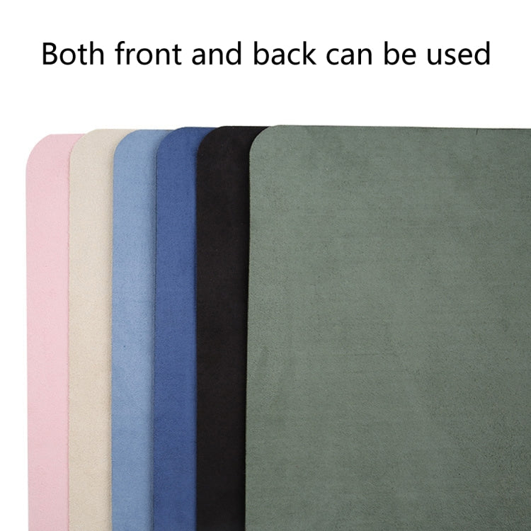 Multifunction Business PU Leather Mouse Pad Keyboard Pad Table Mat Computer Desk Mat, Size: 60 x 30cm(Sapphire Blue) - Desk Pads by PMC TechLife | Online Shopping South Africa | PMC TechLife