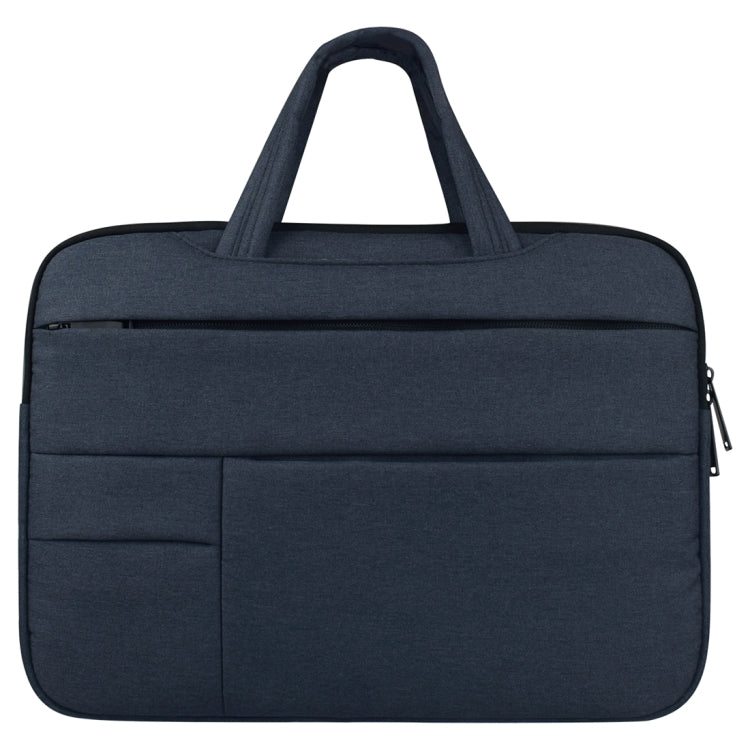 Universal Multiple Pockets Wearable Oxford Cloth Soft Portable Leisurely Handle Laptop Tablet Bag, For 12 inch and Below Macbook, Samsung, Lenovo, Sony, DELL Alienware, CHUWI, ASUS, HP (navy) - 12.1 inch by PMC Jewellery | Online Shopping South Africa | PMC Jewellery | Buy Now Pay Later Mobicred