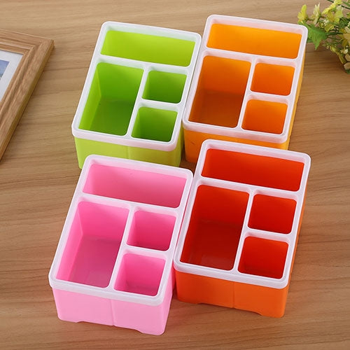 Desktop Storage Organizer Remote Control Caddy Holde for Desk Office Supplies(Coffee) - free shipping - PMc TechLife - Order now!