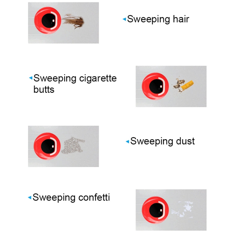 FD-RSW(C) Smart Household Sweeping Machine Cleaner Robot(Red) - Robot Vacuum Cleaner by PMC TechLife | Online Shopping South Africa | PMC TechLife | Buy Now Pay Later Mobicred