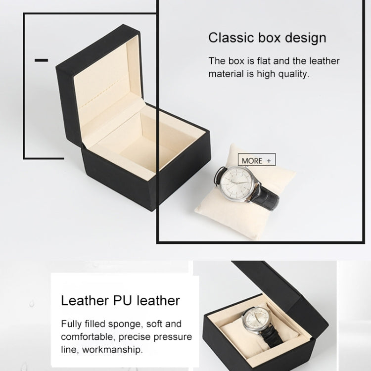 SBH002 PU Wrist Watch Storage Box Protective Case, Size: S - free shipping - PMC TechLife - Order now!