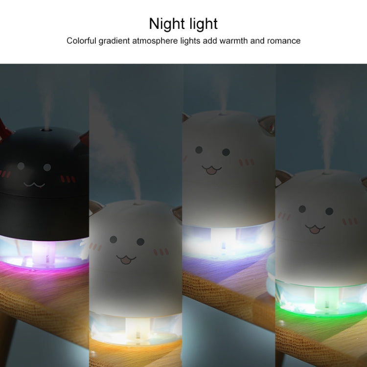 WT-H21 Angel Atomizing Humidifier with Colorful Night Lights, Water Tank Capacity: 200mL(White) - free shipping - PMC TechLife - Order now!