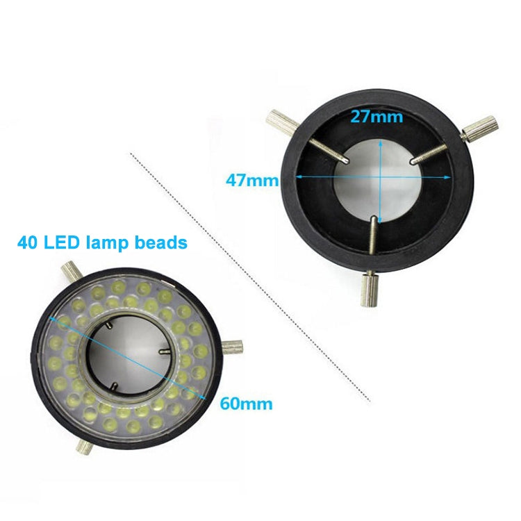 Supereyes DB04 Electronic Microscope LED Ring Light for HCB0990 - free shipping - PMC Jewellery - Order now!