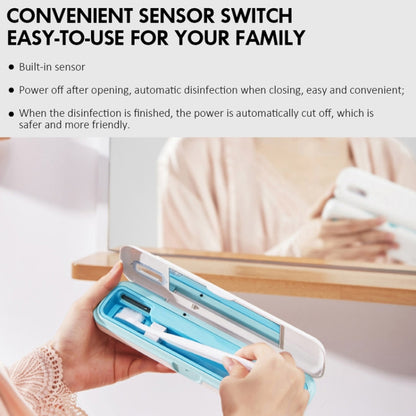 Original Xiaomi Youpin Xiaoda Portable Toothbrush Disinfection Box Ultraviolet Sterilizer Case, Mini Style - Toothbrush Sanitizer by Xiaomi | Online Shopping South Africa | PMC Jewellery | Buy Now Pay Later Mobicred