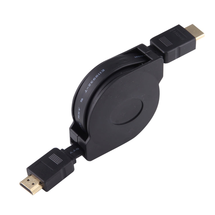 1m HDMI Male to HDMI Male Retractable Video Audio Connector Adapter Cable with Mini HDMI & Micro HDMI Adapters for HDTV Monitor & Projector & PC & Cameras & Tablets & Smartphones - Converter by PMC Jewellery | Online Shopping South Africa | PMC Jewellery | Buy Now Pay Later Mobicred