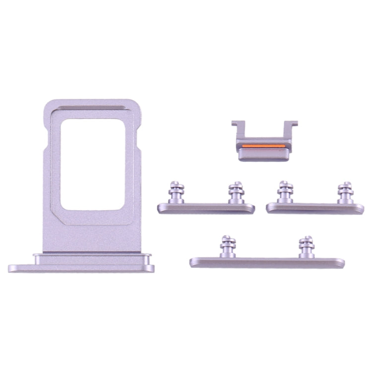 SIM Card Tray + Side Key for iPhone 11(Purple) - Others by PMc TechLife | Online Shopping South Africa | PMc TechLife | Buy Now Pay Later Mobicred