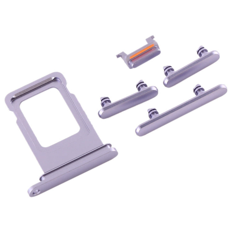 SIM Card Tray + Side Key for iPhone 11(Purple) - Others by PMc TechLife | Online Shopping South Africa | PMc TechLife | Buy Now Pay Later Mobicred