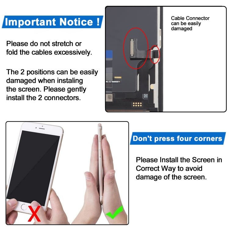 JK Soft OLED Screen For iPhone 13 - free shipping - PMC TechLife - Order now!