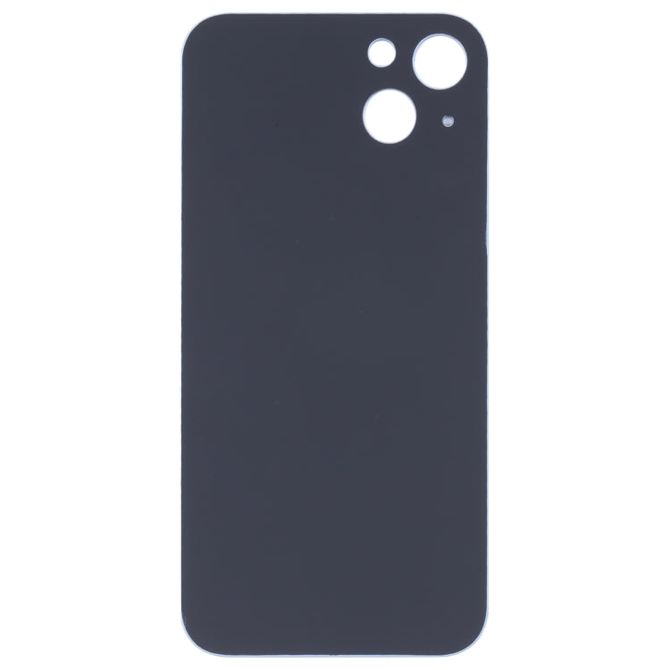 Easy Replacement Big Camera Hole Glass Back Battery Cover for iPhone 14(Yellow) - Back Cover by PMC TechLife | Online Shopping South Africa | PMC TechLife