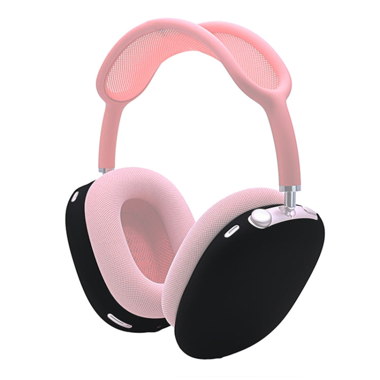 A Pair Full Coverage Anti-scratch Silicone Headphone Protective Case for AirPods Max(Black) - For AirPods Max by PMC TechLife | Online Shopping South Africa | PMC TechLife