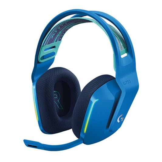 Logitech G733 LIGHT SPEED Wireless RGB Gaming Headset (Blue) - Multimedia Headset by Logitech | Online Shopping South Africa | PMC Jewellery | Buy Now Pay Later Mobicred