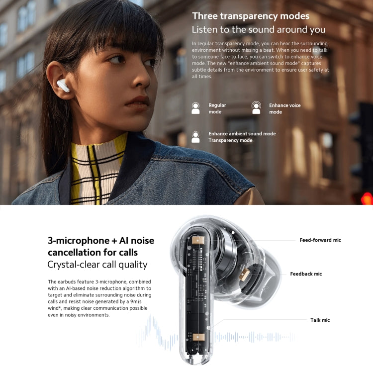 Original Xiaomi Redmi Buds 5 Pro Wireless Bluetooth Earphone (Black) - Bluetooth Earphone by Xiaomi | Online Shopping South Africa | PMC Jewellery | Buy Now Pay Later Mobicred