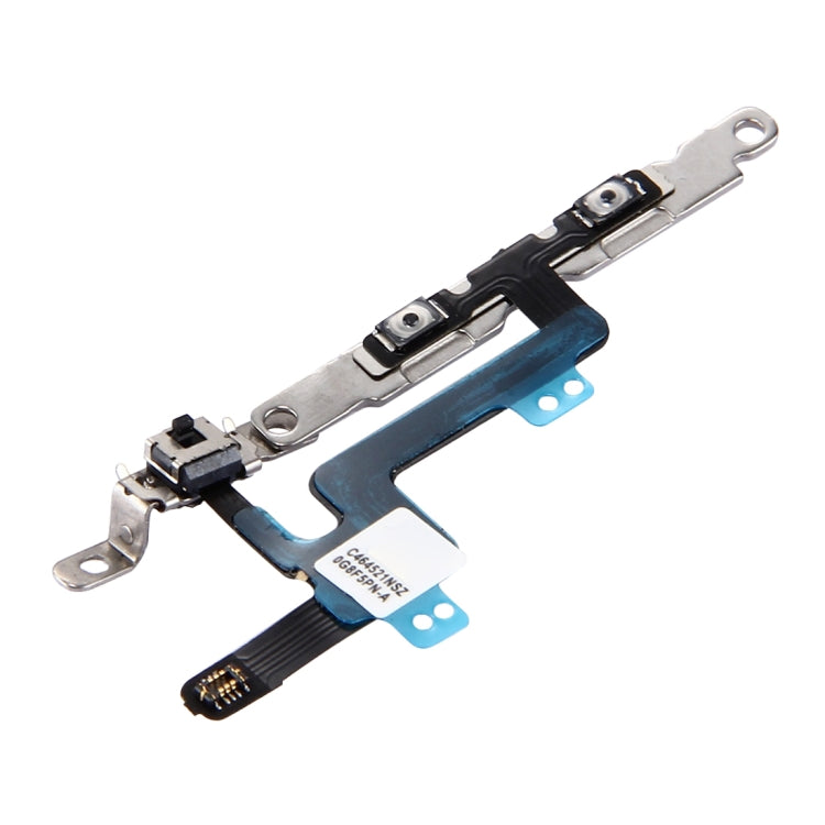 Volume Button & Mute Switch Flex Cable with Brackets for iPhone 6 - iPhone 6/6 Plus Parts by PMc TechLife | Online Shopping South Africa | PMc TechLife | Buy Now Pay Later Mobicred