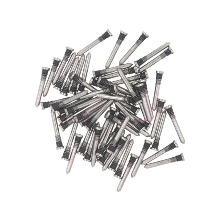 For iPhone 16 Plus / 16 100pcs Charging Port Screws(White) - Others by PMc TechLife | Online Shopping South Africa | PMc TechLife | Buy Now Pay Later Mobicred