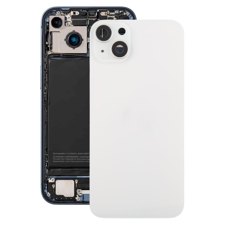 For iPhone 14 Plus EU Version Battery Back Cover with Middle Frame(White) - Back Cover by PMc TechLife | Online Shopping South Africa | PMc TechLife | Buy Now Pay Later Mobicred