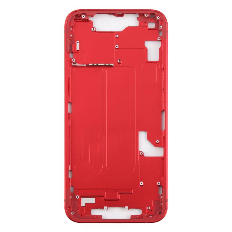 For iPhone 14 Middle Frame Bezel Plate (Red) - Others by PMc TechLife | Online Shopping South Africa | PMc TechLife | Buy Now Pay Later Mobicred