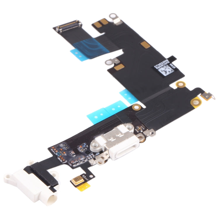 Original Charging Port Flex Cable for iPhone 6 Plus(White) - iPhone 6/6 Plus Parts by PMC Jewellery | Online Shopping South Africa | PMC Jewellery | Buy Now Pay Later Mobicred