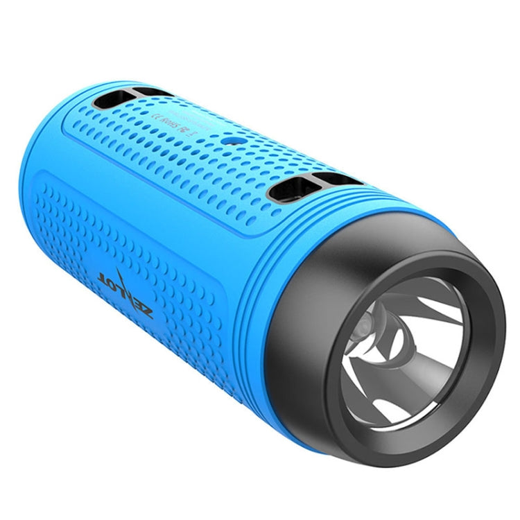 ZEALOT A1 Multifunctional Bass Wireless Bluetooth Speaker, Built-in Microphone, Support Bluetooth Call & AUX & TF Card & LED Lights (Blue) - Desktop Speaker by ZEALOT | Online Shopping South Africa | PMC Jewellery | Buy Now Pay Later Mobicred