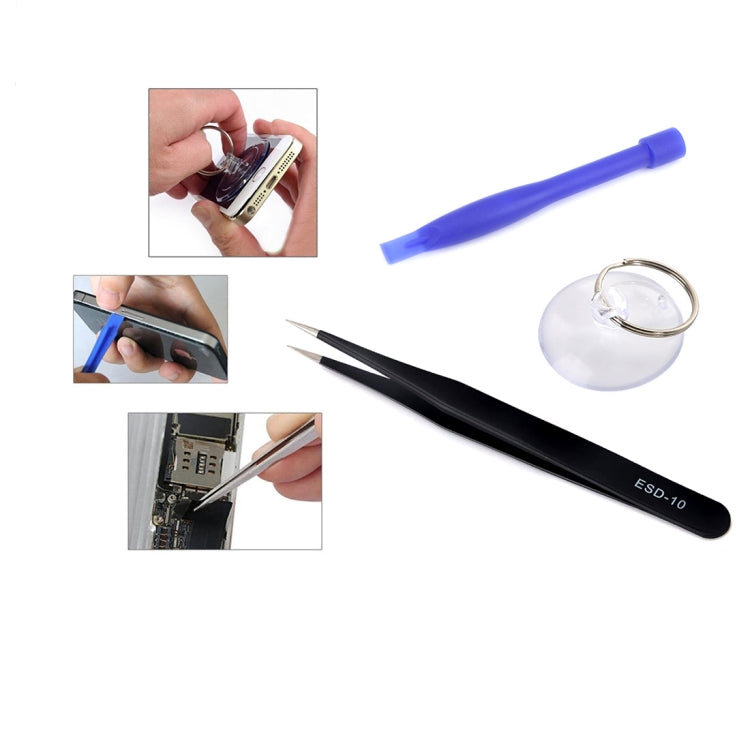 JIAFA JF-8163 7 in 1 Battery Repair Tool Set for iPhone 7 - free shipping - PMC TechLife - Order now!