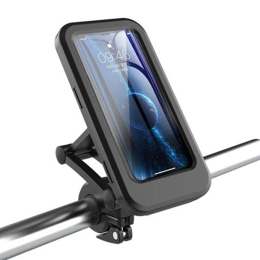 Waterproof Bag Bicycle Touch Screen Mobile Phone Bracket for Phone Under 7 inches - Holders by PMC Jewellery | Online Shopping South Africa | PMC Jewellery | Buy Now Pay Later Mobicred