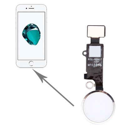 Home Button for iPhone 7 Plus , Not Supporting Fingerprint Identification and Return Function(Silver) - Flex Cable by PMC Jewellery | Online Shopping South Africa | PMC Jewellery | Buy Now Pay Later Mobicred
