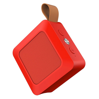 SARDiNE A12 Outdoor Wireless Bluetooth Speaker with Microphone, Support Hands-free Answering Phone & FM radio & TF card(Red) - Desktop Speaker by SARDiNE | Online Shopping South Africa | PMC Jewellery | Buy Now Pay Later Mobicred