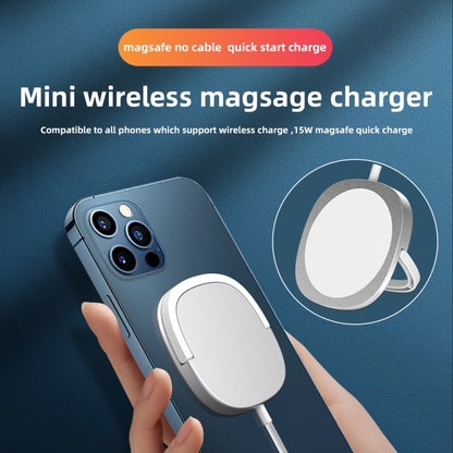 Y3 15W Ultra-thin MagSafe Magnetic Wireless Charger (White) - Wireless Charger by PMC Jewellery | Online Shopping South Africa | PMC Jewellery | Buy Now Pay Later Mobicred