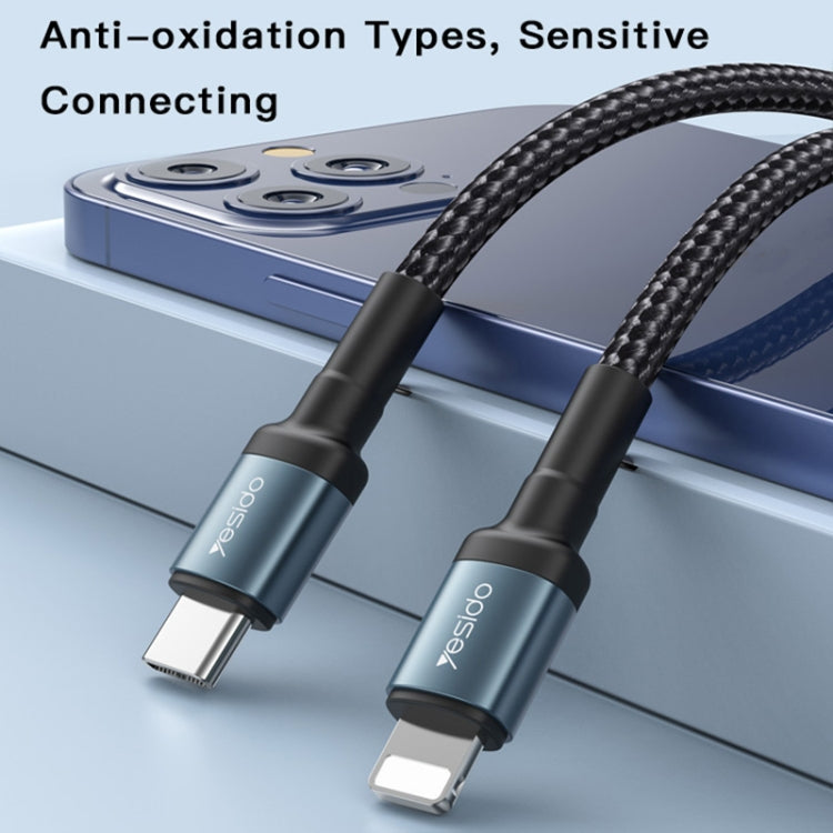 Yesido CA77 20W USB-C / Type-C to 8 Pin Charging Cable, Length: 2m - 2 in 1 Cable by Yesido | Online Shopping South Africa | PMC Jewellery | Buy Now Pay Later Mobicred