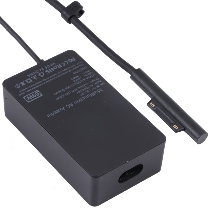 SC202 15V 2.58A 69W AC Power Charger Adapter for Microsoft Surface Pro 6/Pro 5/Pro 4 (AU Plug) - For Microsoft by PMC Jewellery | Online Shopping South Africa | PMC Jewellery | Buy Now Pay Later Mobicred