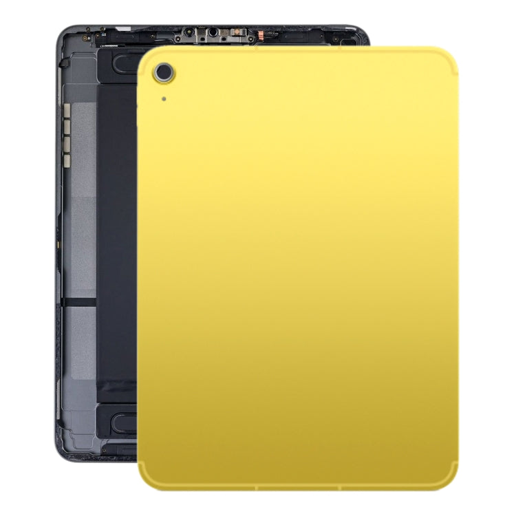 For iPad 10th Gen 10.9 2022 4G Version Battery Back Cover (Yellow) - iPad Parts by PMC Jewellery | Online Shopping South Africa | PMC Jewellery