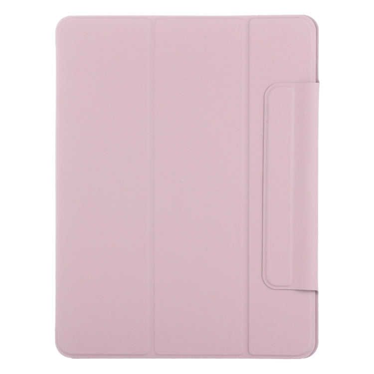 For iPad Air 13 2024 / Pro 12.9 2020 Double-sided Magnetic Flip PU Leather Tablet Case With Holder & Sleep / Wake-up Function(Rose Gold) - iPad Pro 12.9 (2020) Cases by PMC Jewellery | Online Shopping South Africa | PMC Jewellery | Buy Now Pay Later Mobicred