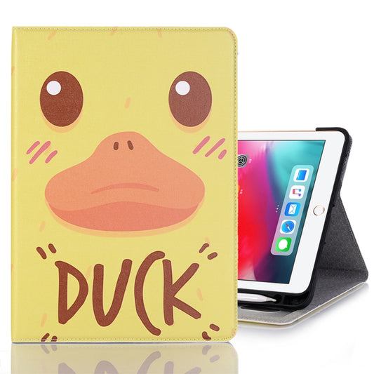 Duck Pattern Horizontal Flip Leather Case for iPad Air 11 2024 / iPad Pro 11 inch (2018),with Card Slots & Holder & Wallet & Photo Frame & Pen slot - iPad Pro 11 (2018) Cases by PMC Jewellery | Online Shopping South Africa | PMC Jewellery | Buy Now Pay Later Mobicred