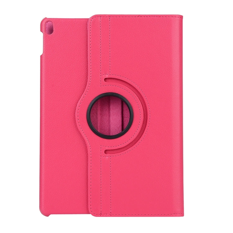 Litchi Texture 360 Degree Spin Multi-function Horizontal Flip Leather Protective Case with Holder for iPad Pro 10.5 inch / iPad Air (2019) (Magenta) - iPad Pro 10.5 inch Cases by PMC Jewellery | Online Shopping South Africa | PMC Jewellery | Buy Now Pay Later Mobicred