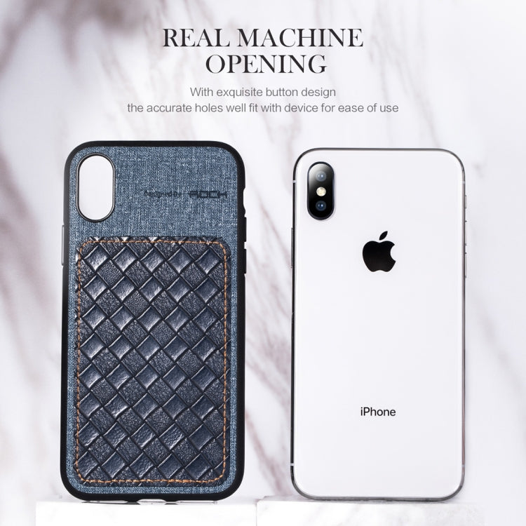 For iPhone XS Max ROCK Origin Series Business TPU + PU Protective Case - More iPhone Cases by ROCK | Online Shopping South Africa | PMC Jewellery | Buy Now Pay Later Mobicred