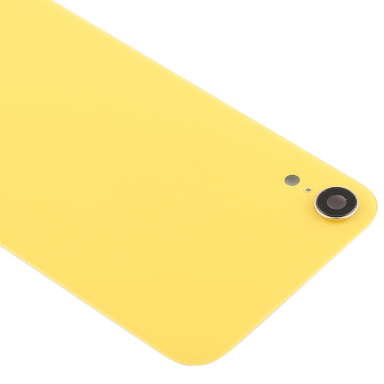 Battery Back Cover with Back Camera Bezel & Lens & Adhesive  for iPhone XR(Yellow) - Back Cover by PMc TechLife | Online Shopping South Africa | PMc TechLife | Buy Now Pay Later Mobicred