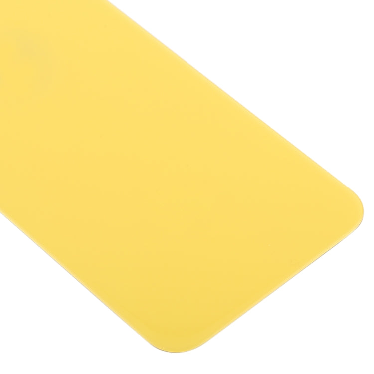 Battery Back Cover with Back Camera Bezel & Lens & Adhesive  for iPhone XR(Yellow) - Back Cover by PMc TechLife | Online Shopping South Africa | PMc TechLife | Buy Now Pay Later Mobicred
