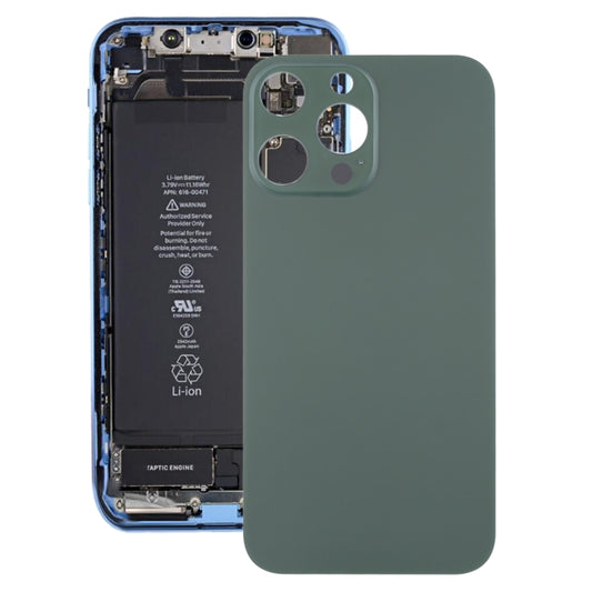Glass Back Cover with Appearance Imitation of iP13 Pro for iPhone XR(Green) - Back Cover by PMC Jewellery | Online Shopping South Africa | PMC Jewellery | Buy Now Pay Later Mobicred